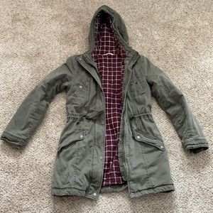 Hollister Green Jacket